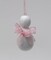 Ceramic Sweet Little Prayer Angel with Ribbon Wings Ornament, Home Décor, Religious Décor, Religious Gift, Church Décor, Baptism Gift